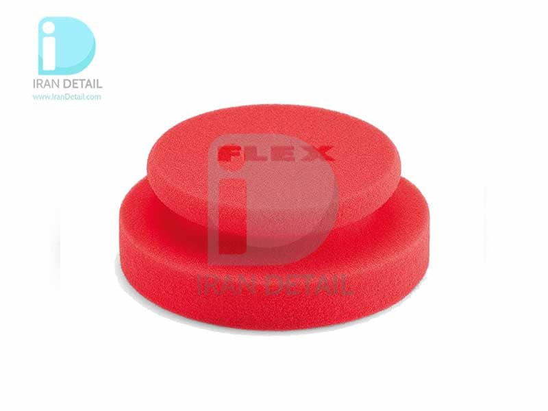  پد پولیش نرم قرمز 200 میلی متری فلکس مدل Flex Polishing Sponge Red Soft Foam 200mm 