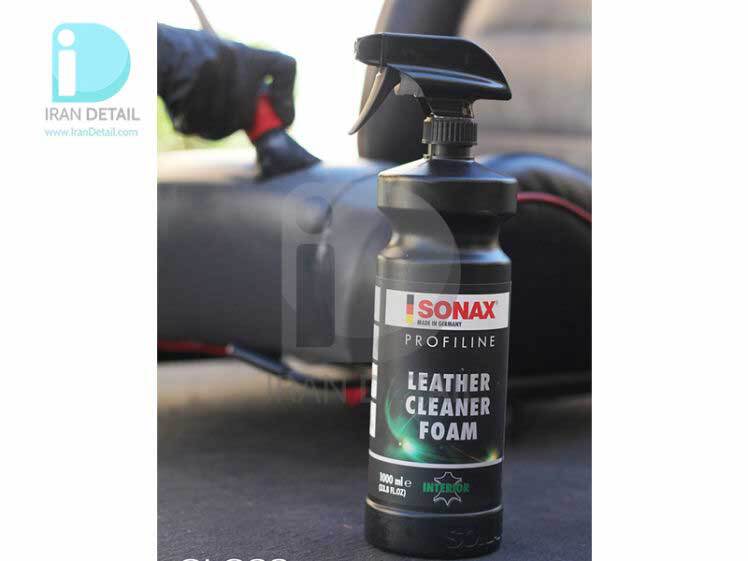  اسپری فوم پاک کننده چرم سوناکس مدل SONAX Profline Leather Cleaner Foam 