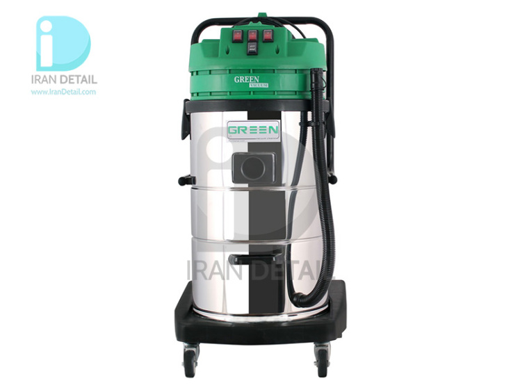جاروبرقی سه موتور آب و خاک اتوماتیک گرین مدل Green Vacuum Cleaner Wet & Dry H703A