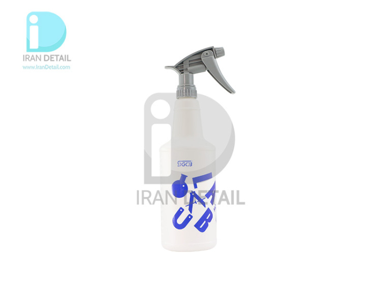 ظرف اسپری پاشش مایعات طوسی اس جی سی بی مدل SGCB Chemical Resistant Gray Sprayer with Bottle SGGD139