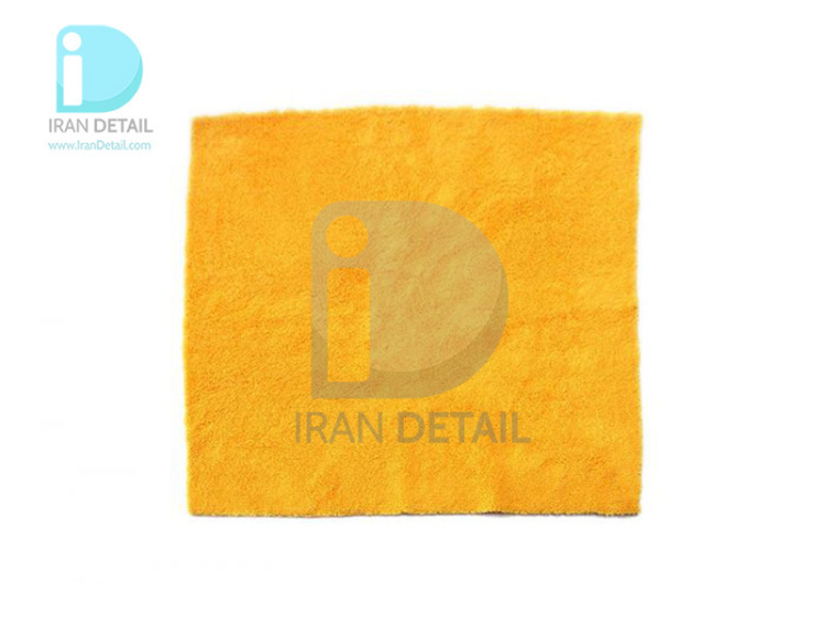 دستمال حوله مايكروفايبر نارنجی سورین بو مدل 40*40 Surainbow Microfiber Towel