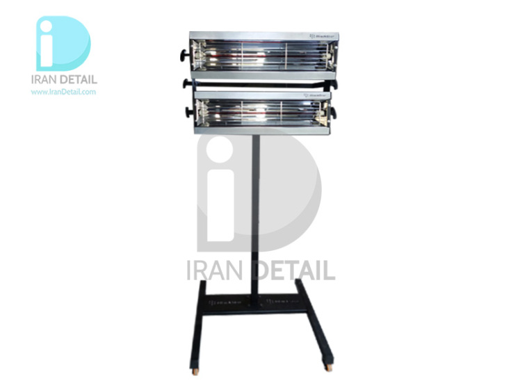 دستگاه خشک کن رنگ بدنه خودرو مادون قرمز دو پنل مدل Infrared Paint Drying Lamps