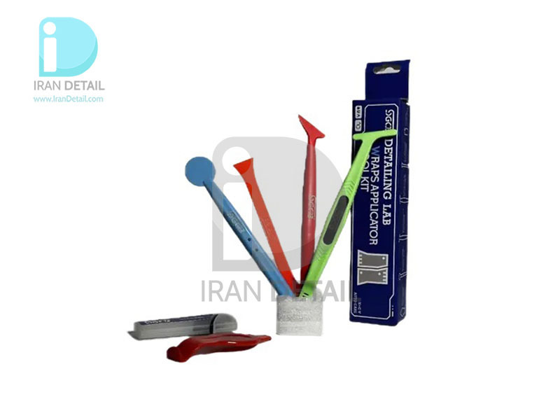  ست ابزارآلات اجرای کاور و پی پی اف اس جی سی بی مدل SGCB Wraps Applicator Tool Kit 