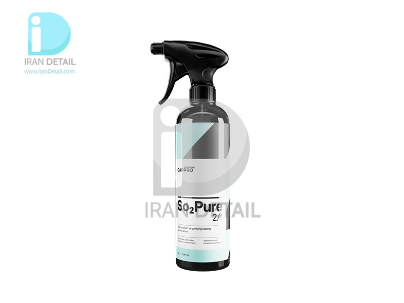  اسپری خوشبو کننده و از بین برنده بوی نامطبوع داخل خودرو 0.5 لیتری کارپرو مدل Carpro SO2Pure Odor Eliminator 500ml 
