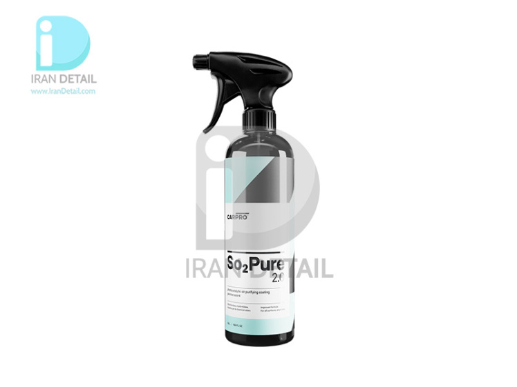 اسپری خوشبو کننده و از بین برنده بوی نامطبوع داخل خودرو 0.5 لیتری کارپرو مدل Carpro SO2Pure Odor Eliminator 500ml