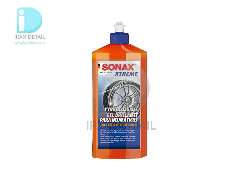  ژل براق کننده لاستیک خودرو اکستریم 500 میلی لیتری سوناکس مدل Sonax Xtreme Tyre Gloss Gel 500ml 