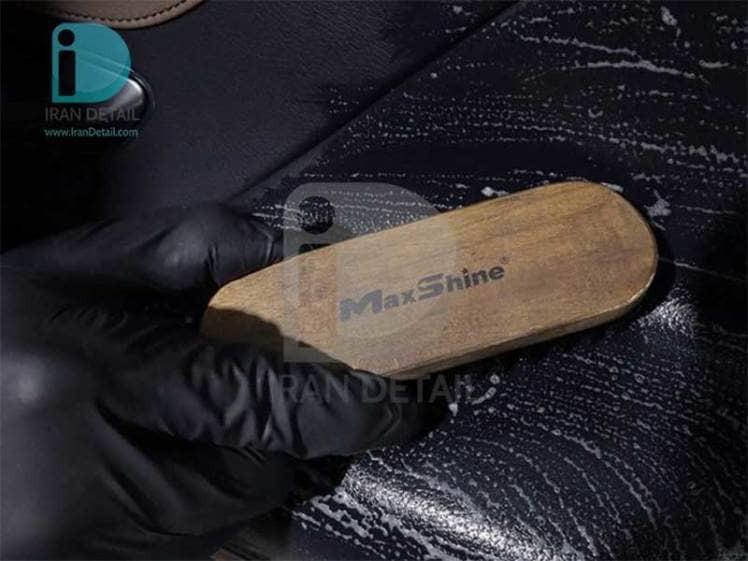  خرید فرچه مخصوص چرم مکس شاین مدل Maxshine Leather and Alcantara Cleaning Brush 