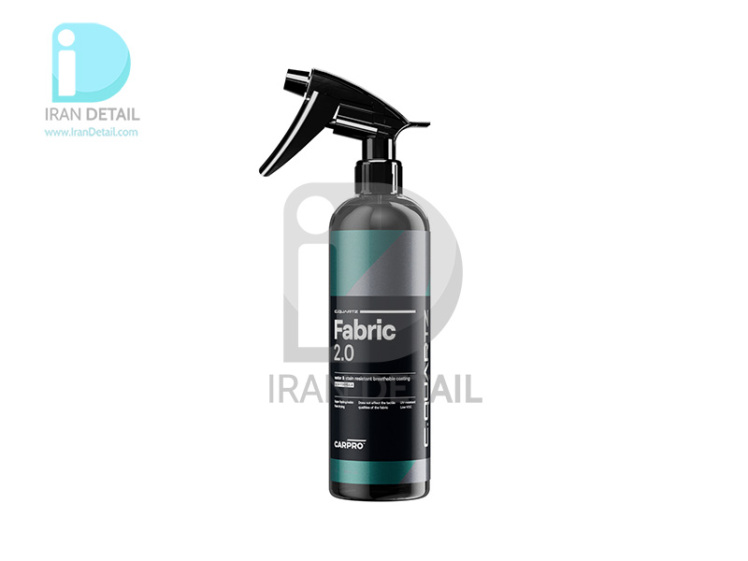 پوشش سرامیکی پارچه و الیاف داخل خودرو کارپرو مدل Carpro CQUARTZ Fabric 2.0 500ml