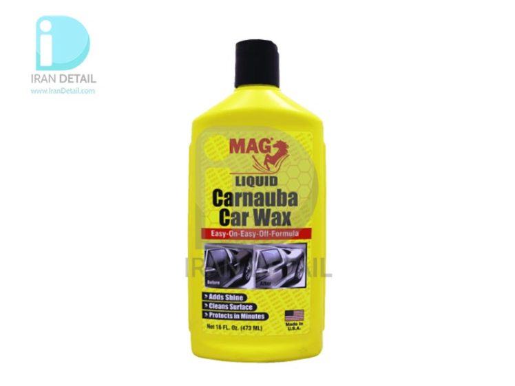 واکس مایع کارناوبا 473 میلی لیتری مگ مدل MAG Liquid Carnauba Car Wax