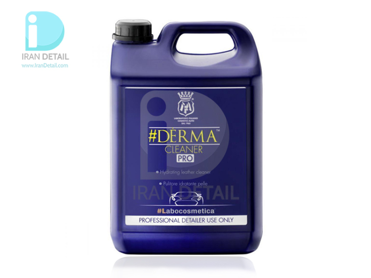 مایع تمیزکننده و احیاکننده سطوح چرمی 4.5 لیتری لبوکاسمتیکا مفرا مدل Labocosmetica #DERMA CLEANER 4.5l Revitalizing Leath