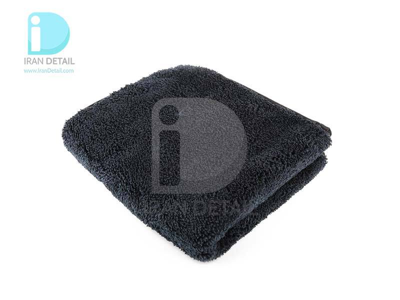  دستمال مایکروفایبر مشکی مخصوص خشک کردن اس جی سی بی مدل SGCB Super Thick Double-Sided Towel 
