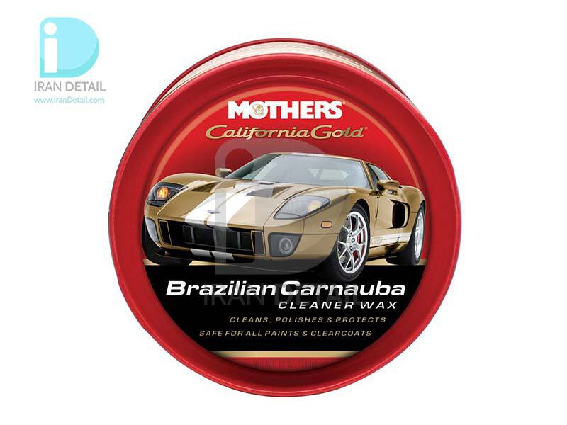  واکس و پولیش خمیری کارناوبای برزیلی مادرز مدل Mothers Brazilian Carnauba Cleaner Wax 5500 