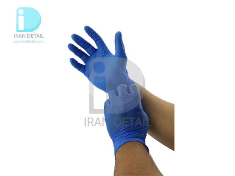 دستکش دیتیلینگ آبی مدل Nitrile Detailing Gloves