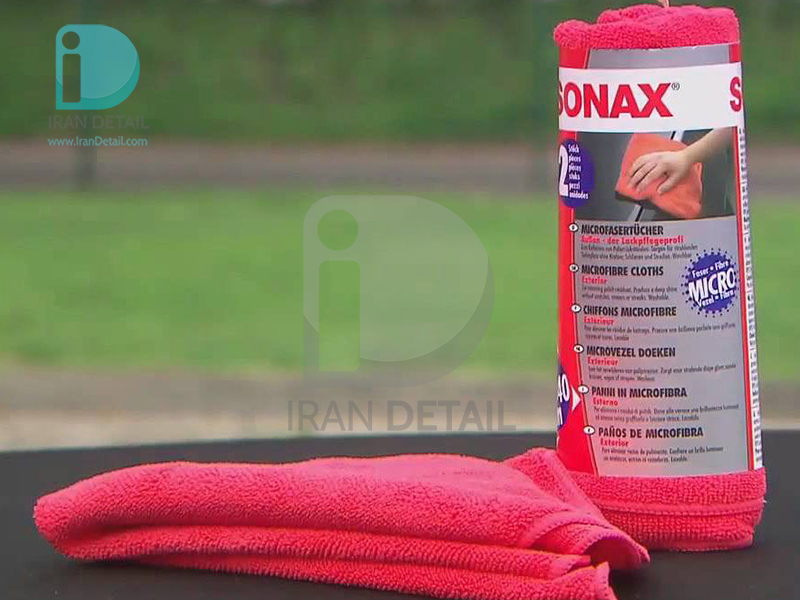  روش استفاده Sonax Microfiber Cloth Exterior 