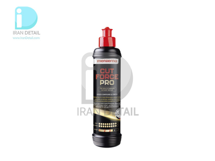 پولیش زبر تک مرحله 250 میلی لیتری منزرنا مدل Menzerna Cut Force Pro 250ml