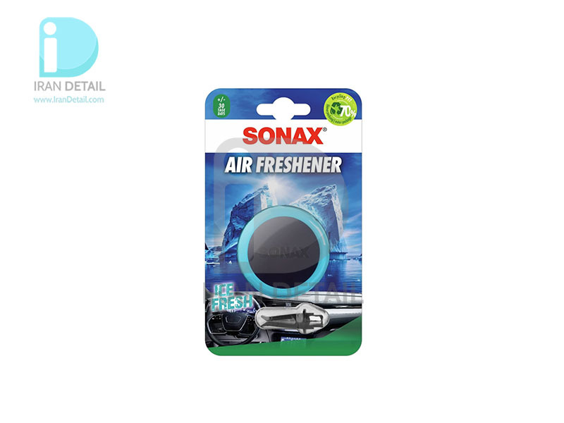  خوشبوكننده پنلی با رایحه آیس فرش سوناكس مدل Sonax Air Freshener Ice Fresh 