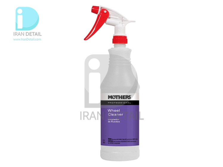 ظرف اسپری پاشش رینگ شوی یک لیتری مادرز مدل Mothers Professional Wheel Cleaner Spray Bottle 1L 87932