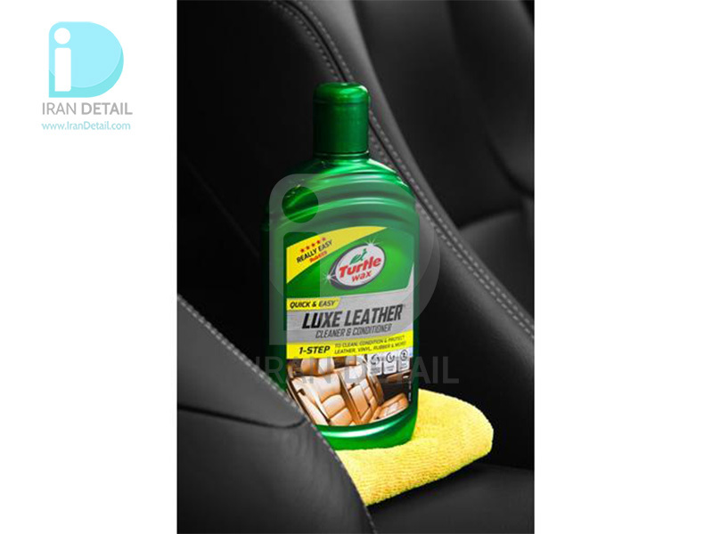  Turtle Wax Quick & Easy Luxe Leather Cleaner & Conditioner 473ml 