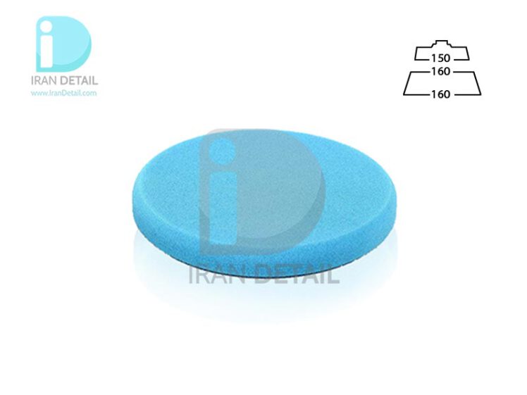 پد پولیش متوسط روتاری آبی 150 میلی متر پلی تاپ مدل Polytop One-Step Pad Blue 150 mm