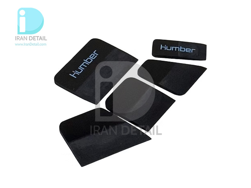 کیت 5 عددی کاردک اجرای کاور و پی پی اف هامبر مدل Humber Black PPF Squeegee kit