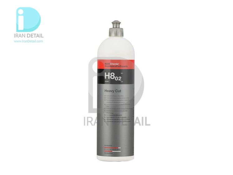 پولیش زبر 1 لیتری کخ کیمی مدل Koch Chemie Heavy Cut H8.02 1L