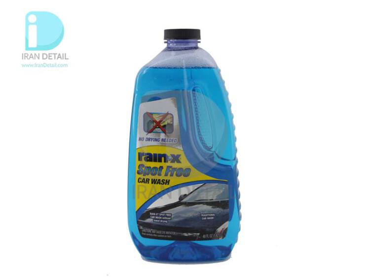 شامپو بدنه خودرو بدون نیاز به خشک کردن رین اکس مدل Rain-X Spot Free Car Wash 620034