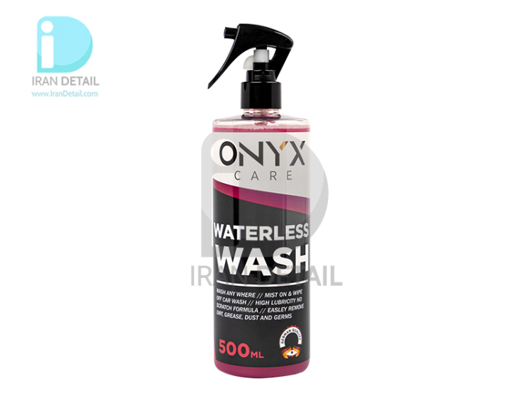 اسپری تمیزکننده و محافظت کننده بدنه خودرو اونیکس مدل Onyx Care Waterless Wash 500ml