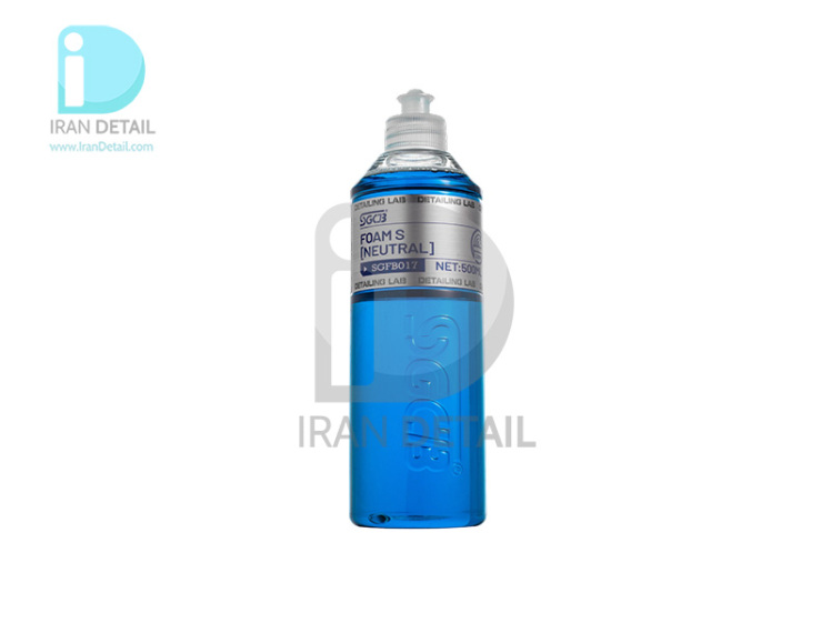 شامپو فوم بسیار غلیظ شستشوی بدنه و محفظه موتور جی سی بی مدل SGCB Foam Pro Shampoo Neutral 500ml