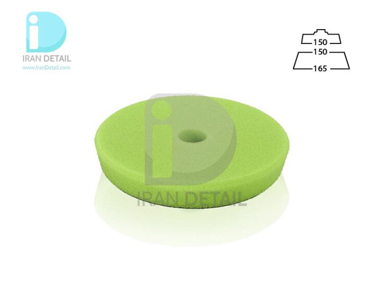 پد پولیش بسیار نرم اوربیتال سبز 150 میلی متر پلی تاپ مدل Polytop Finish Pad Green Excenter 150 mm