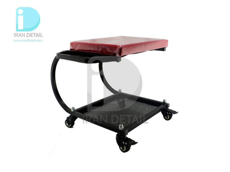 صندلی چرخدار تعمیرگاهی قرمز مدل منزرنا Menzerna Rolling Creeper Detaling Seat