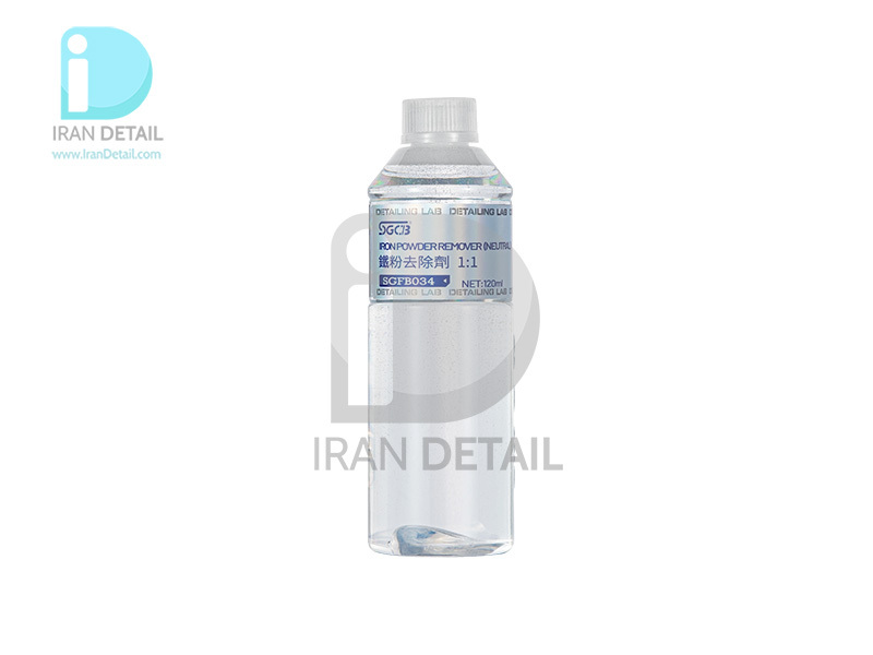 پاک کننده اکسید آهن و گرد و غبار رینگ خودرو اس جی سی بی مدل SGCB Iron Powder Remover 120ml