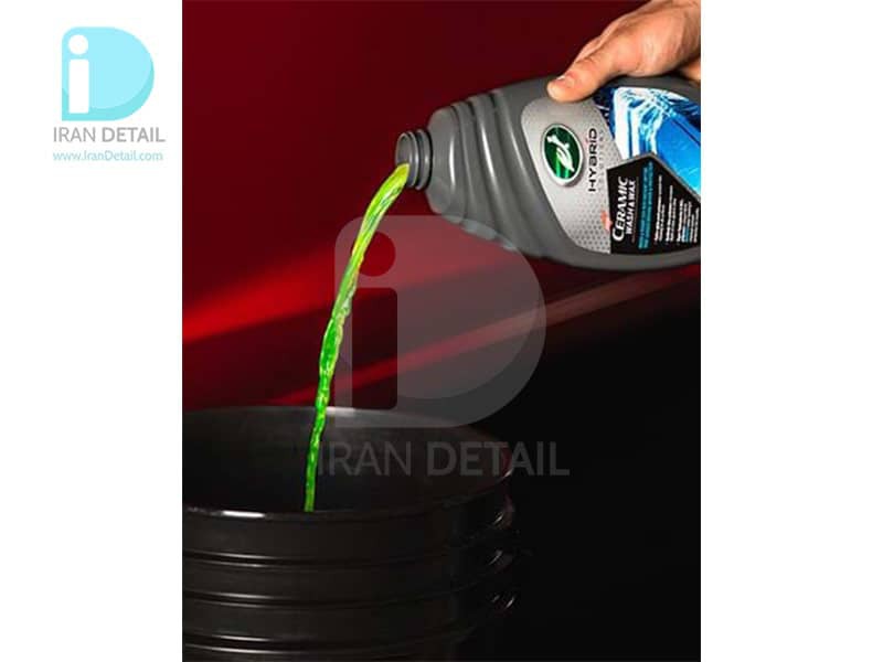  خرید شامپو واکس آبگریز کننده هایبرید 1.5 لیتری ترتل واکس مدل Turtle Wax Hybrid Solutions Ceramic Wash & Wax 